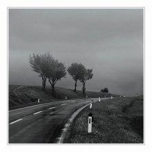 rainy road / Австрия
