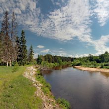 &quot;Несёт свои воды лесная река...&quot; / Нижегородская область, река Узола