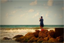 Про рыбака и море / Хайфа, Израиль, средиземное море