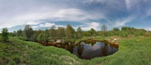 На излучине реки / река Кеза, Нижегородская область