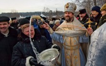 Кайф! Крещение в Раифском монастыре. / Съемка 2005 года.