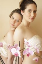 orchid sisters / Kate &amp; Alex
