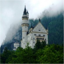 Вырос замок из тумана... / Бавария, замок Нойшвайштайн