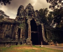 лики храмов №3 / Ангкор. камбоджа