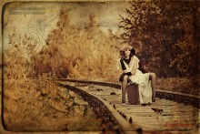 Опоздавшая на поезд / Снимок сделан на Параде невест
Стилист: Наима Абилова