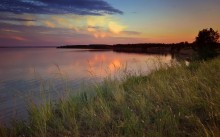 Прощальный блеск зари на небе догорал.... / Обское водохранилище,Июль 2011г