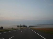 Уехать в туман. / Дороги Литвы.