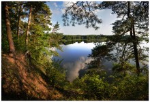 &nbsp; / Панорама из нескольких кадров.
Вблизи г.п. Островец, Гродненская область.