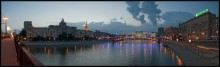 Вид с Бородинского моста / Второй вариант. Спасибо всем заглянувшим!