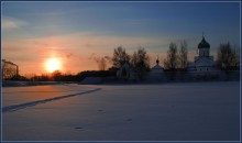 Sunset / февральские морозы, СПб