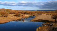 Осень рыжею лисицей ... 2 / Осень рыжею лисицей бродит по лесам...
Продолжение серии... Забайкалье, река Акшинка, начало октября.