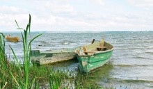 Лодки / Озеро в Переславле