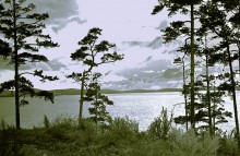 таёжное озеро / *****