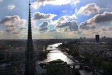 Весь Париж у Ваших ног / Париж, с крыши Нотр дама.