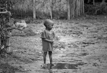 детство босоногое..... / кения племя масаев
