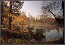 Осень на Виттоловском пруду. / Пушкин, Александровский парк