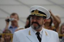 МКТФ ОНМА / Посвящение в курсанты Морского Колледжа Технического Флота Одесской Национальной Морской Академии.На фото Опарин начальник колледжа.