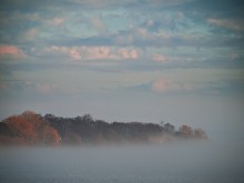 остров в тумане / Запорожская область