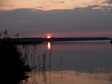 Закат над Свитязем / Шацкие озера. Озеро Свитязь.
