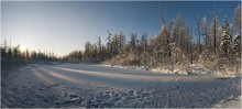 Низкое солнце / Таймыр.Зима