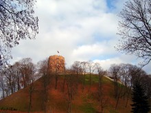 Замковая башня - Вильнюс. / Город Вильнюс.