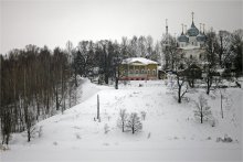 Зимний город. / Город Тутаев,Ярославская область,левобережная его часть.