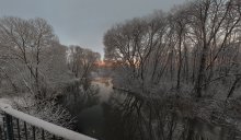 Безмолвие. / Первый снег 1.1.12. Река Мяделка.