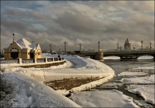 ...о редком,зимнем солнышке в Питере / Санкт Петебург