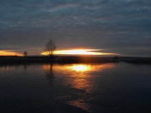 Светает / Январьское утро.. Мороз есть - снега нет