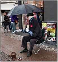 Человек - невидимка / Дания. Копенгаген. Июль 2011 г.