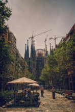 _Avenida de Gaudi_ / barcelona