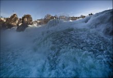 Waterfall........ / Неспокойное место в спокойной Швейцарии....