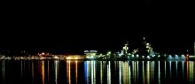 Порт Новороссийск / Ночь