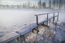мосток зимний / возле Минска
