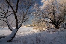 Серебром по синему / Однажды,зимой