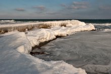 Зимнее море / Одесса. Черное море. 31 января 2012г. -10С.