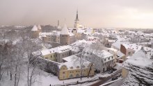Старый город / Таллин,вид со смотровой площадки...