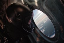 Ninja skydiver / АН-2 Перед прыжком, высота 1600м