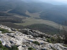 Крымские пейзажи / Вид с горы Мангуп