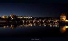 Ночная Прага / Прага. Карлов мост.