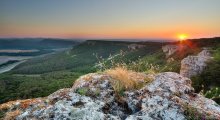 Ветренный закат. / Закат,Таш-Джаган.