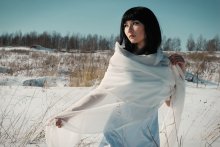 Дыхание зимы / Модель - Татьяна Цой