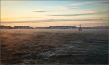 туманный февраль... / Мурманская область, Баренцево море