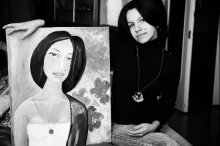 Анна. Портрет с портретом / фотография
Модель с живописным портретом
2009