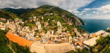 Риомаджоре / Риомаджоре, самая южная из деревень &quot;Пяти Земель&quot; ('Cinque Terre'), Лигурия, северная Италия. 
Под охраной ЮНЕСКО