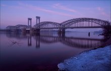 Осколки зимы / Санкт Петербург,Финляндский железнодорожный мост