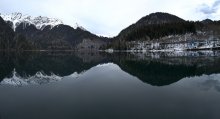 Озеро Рица / январь Абхазия