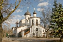 Храм / Церковь Василия на Горке в Пскове - один из храмов 15 века