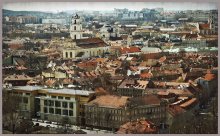 Vilnius. The first mentioned in chronicles in 1323. / Вильнюс. &quot;Кусочек&quot; старой части города.
