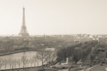 Париж / Париж с высоты птичьего полета